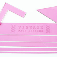 Set of Thick Acrylic Bookbinding Spacers - FREE US SHIPPING