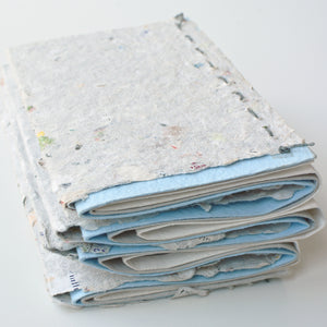 Handmade Paper Pack - Kaleidoscope, Silver and Blue