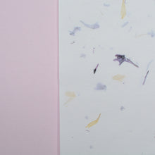Calendula & Pink Handmade Paper